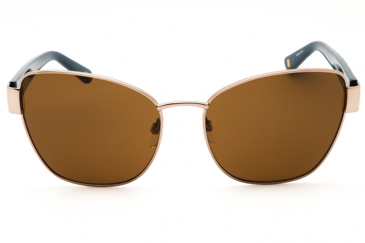 Gafas color oro rosa y café