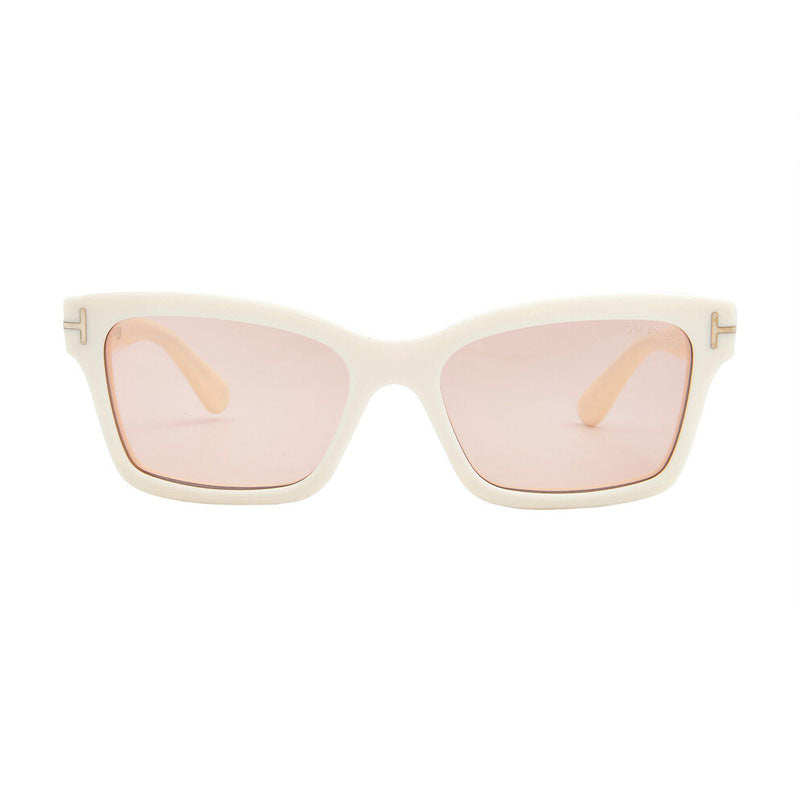 Gafas color rosado y marfil
