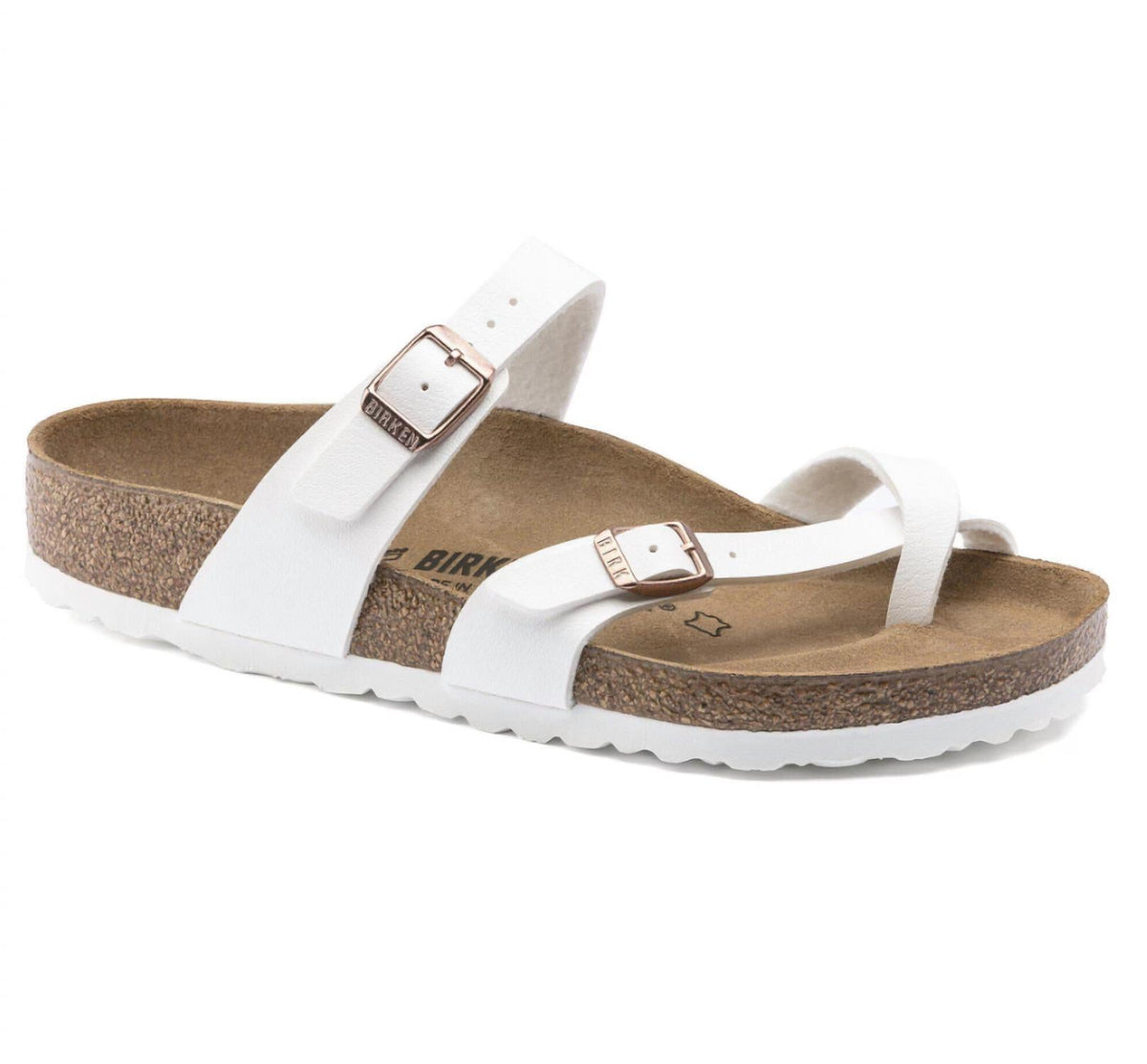Sandalias de mujer color blanco