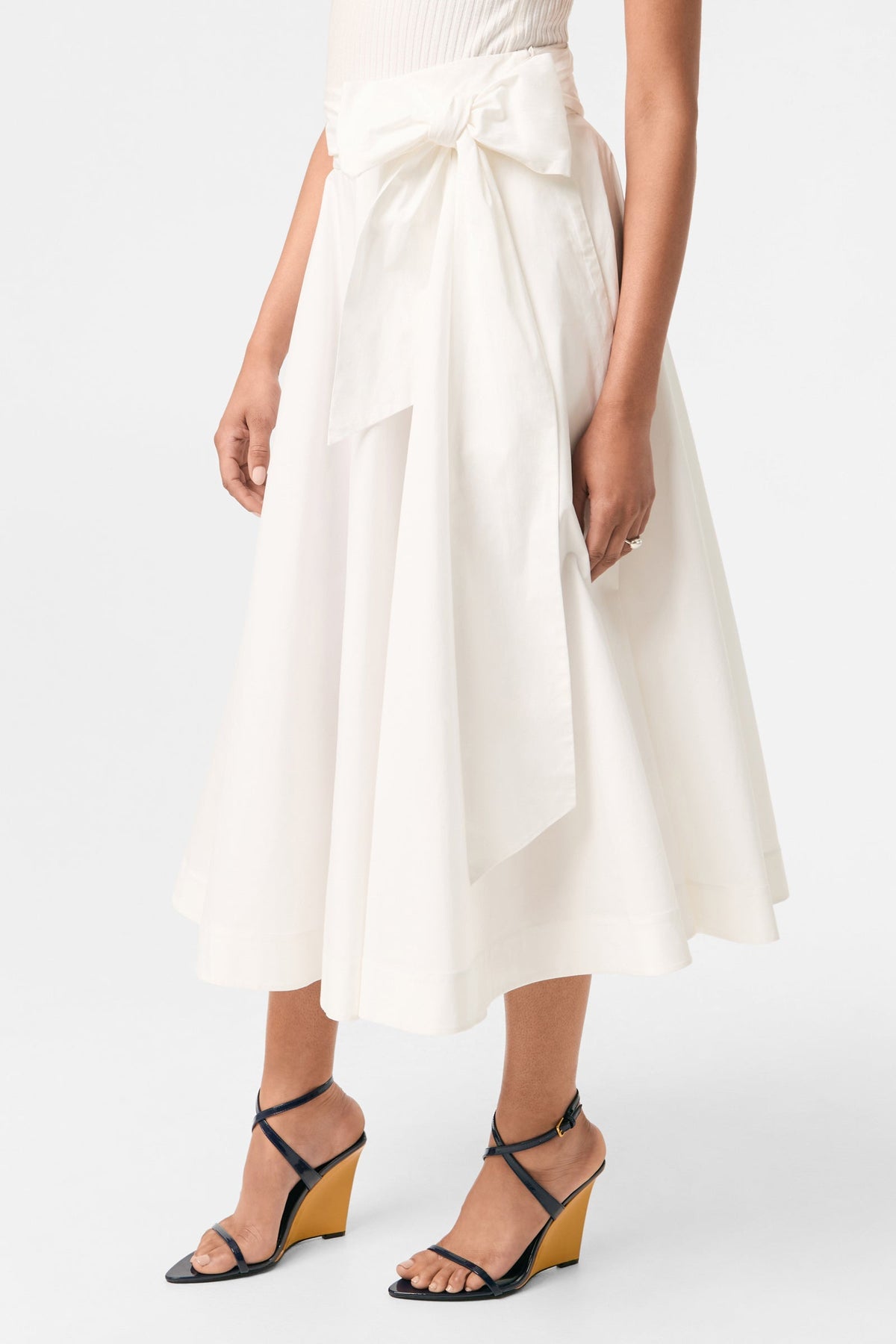 Falda midi