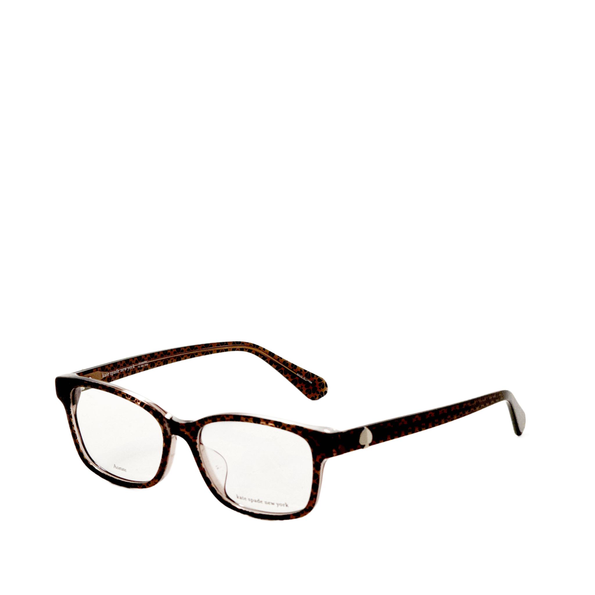 Montura para gafas de mujer 53 mm color café
