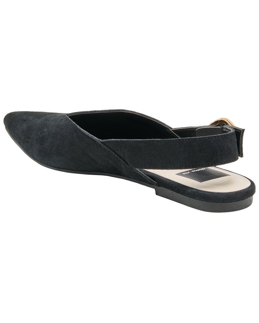 Zapatos planos de gamuza