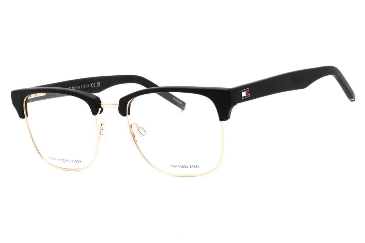 Gafas 54 mm color negro y dorado
