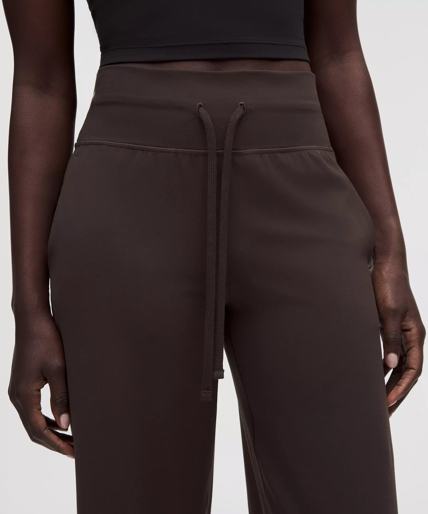 Pantalón de pierna ancha de tiro alto