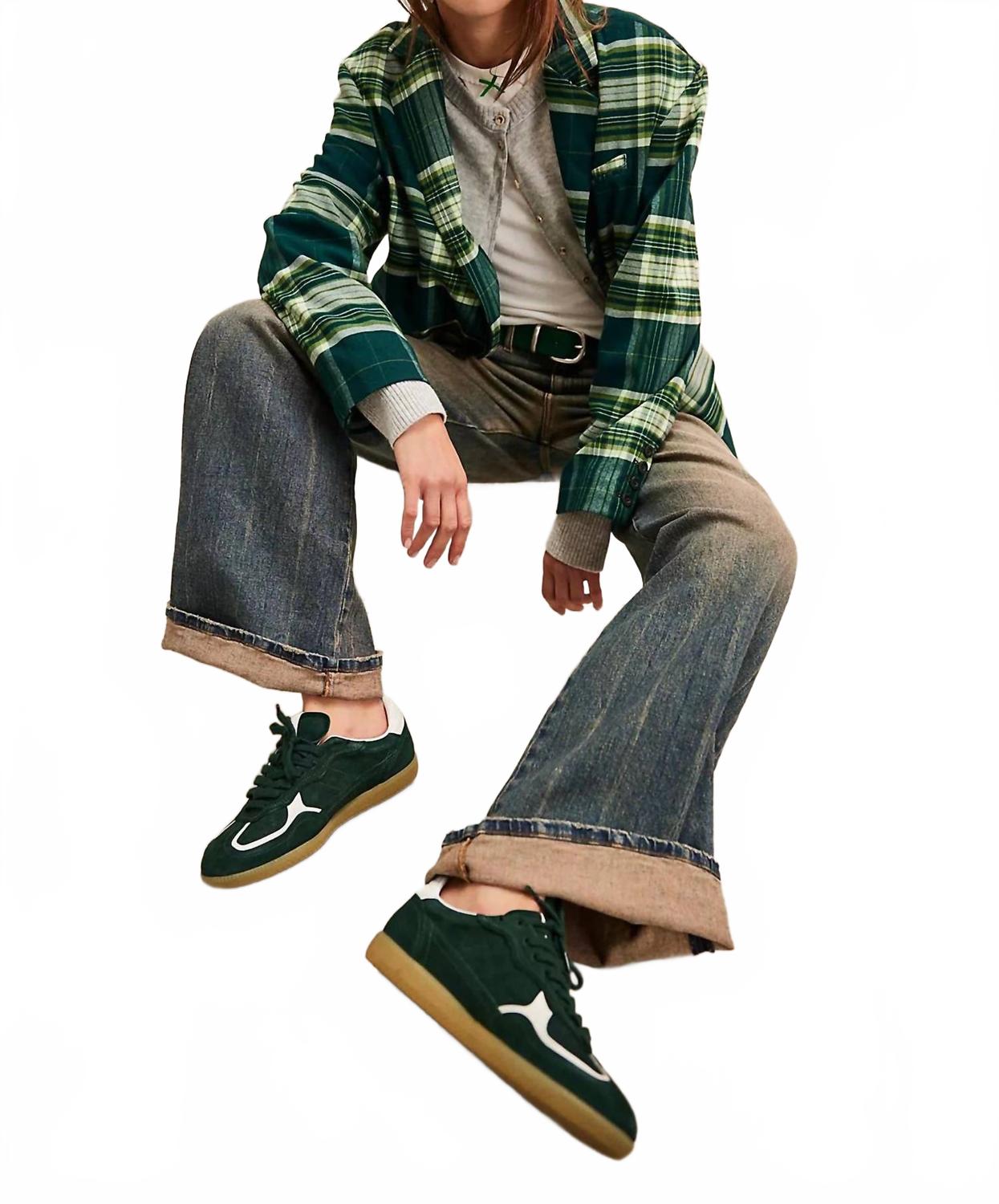 Blazer color verde