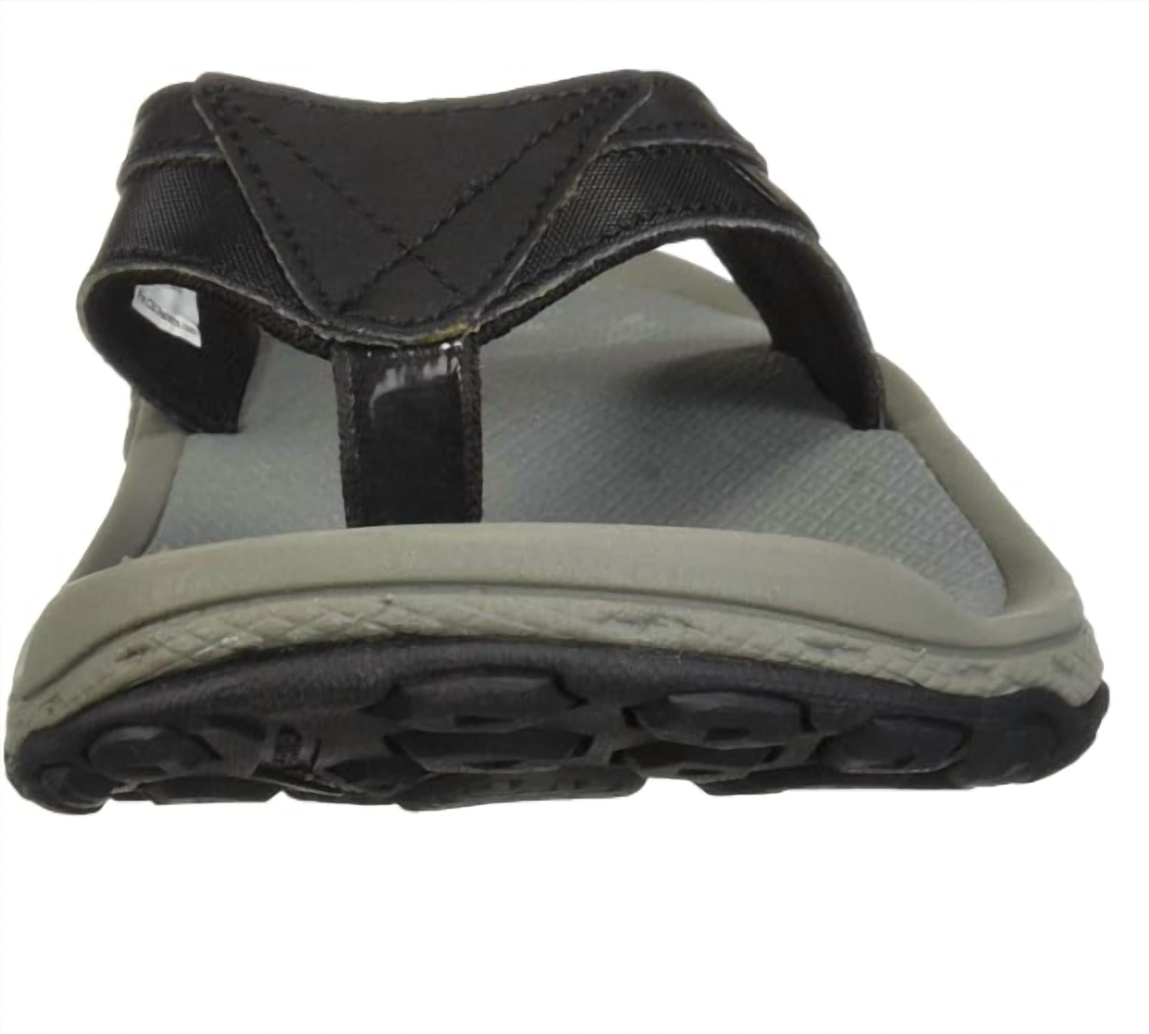 Sandalias de hombre color negro