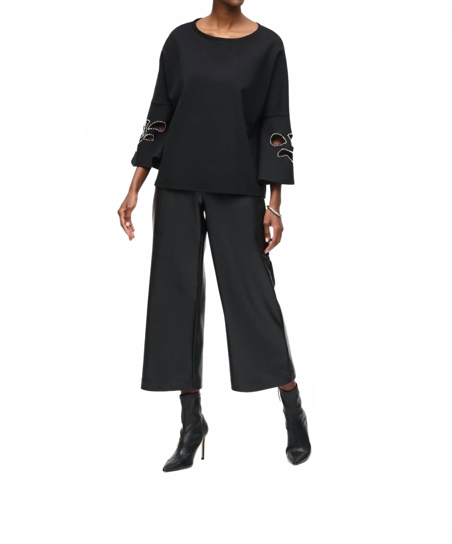 Top de mujer color negro