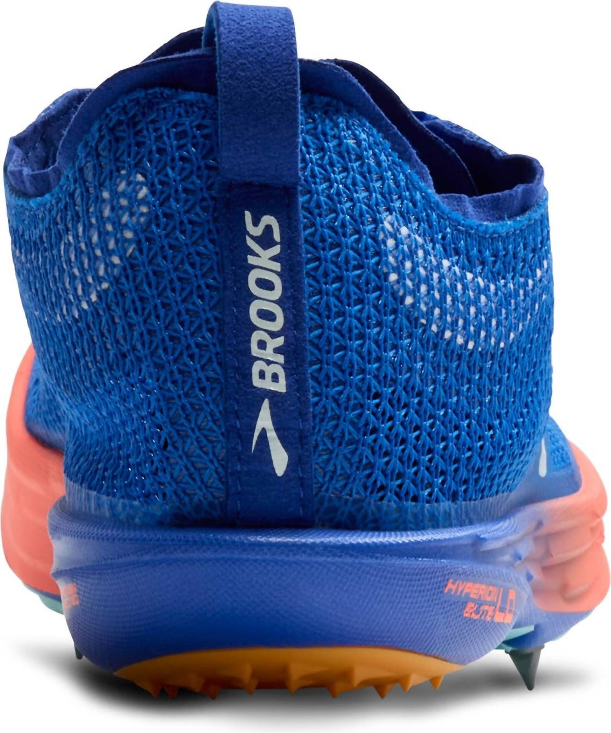 Zapatos de hombre color azul y naranja