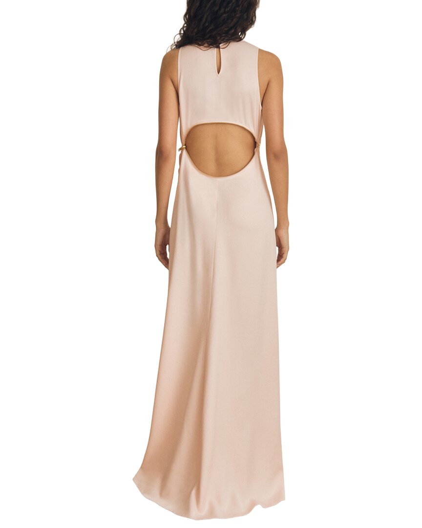 Vestido de mezcla de lana sin mangas
