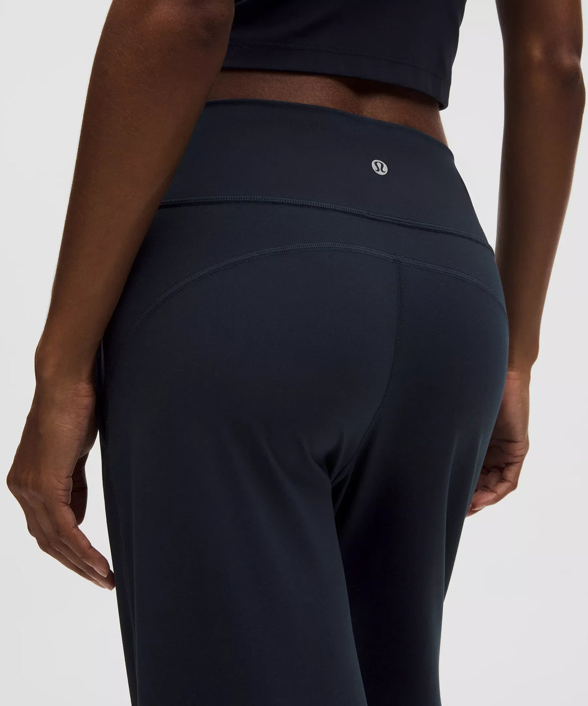 Pantalón de pierna ancha de tiro alto