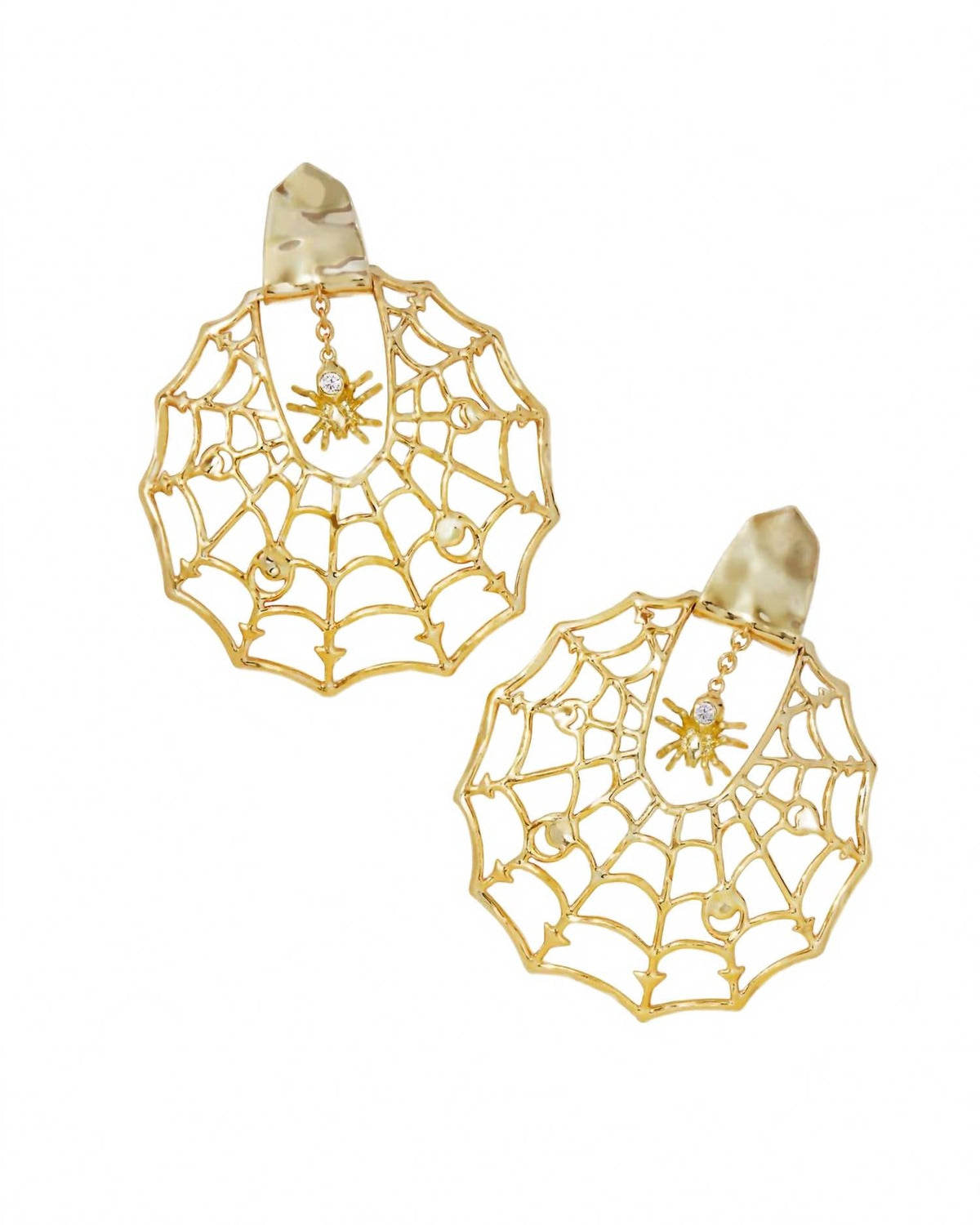 Aretes color dorado