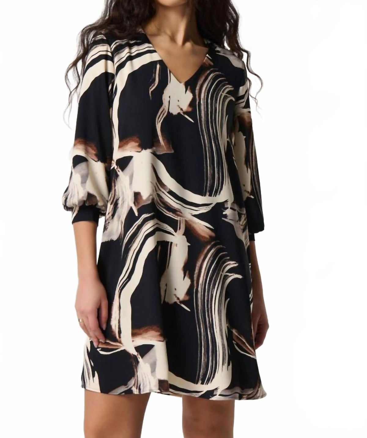 Vestido corto color negro