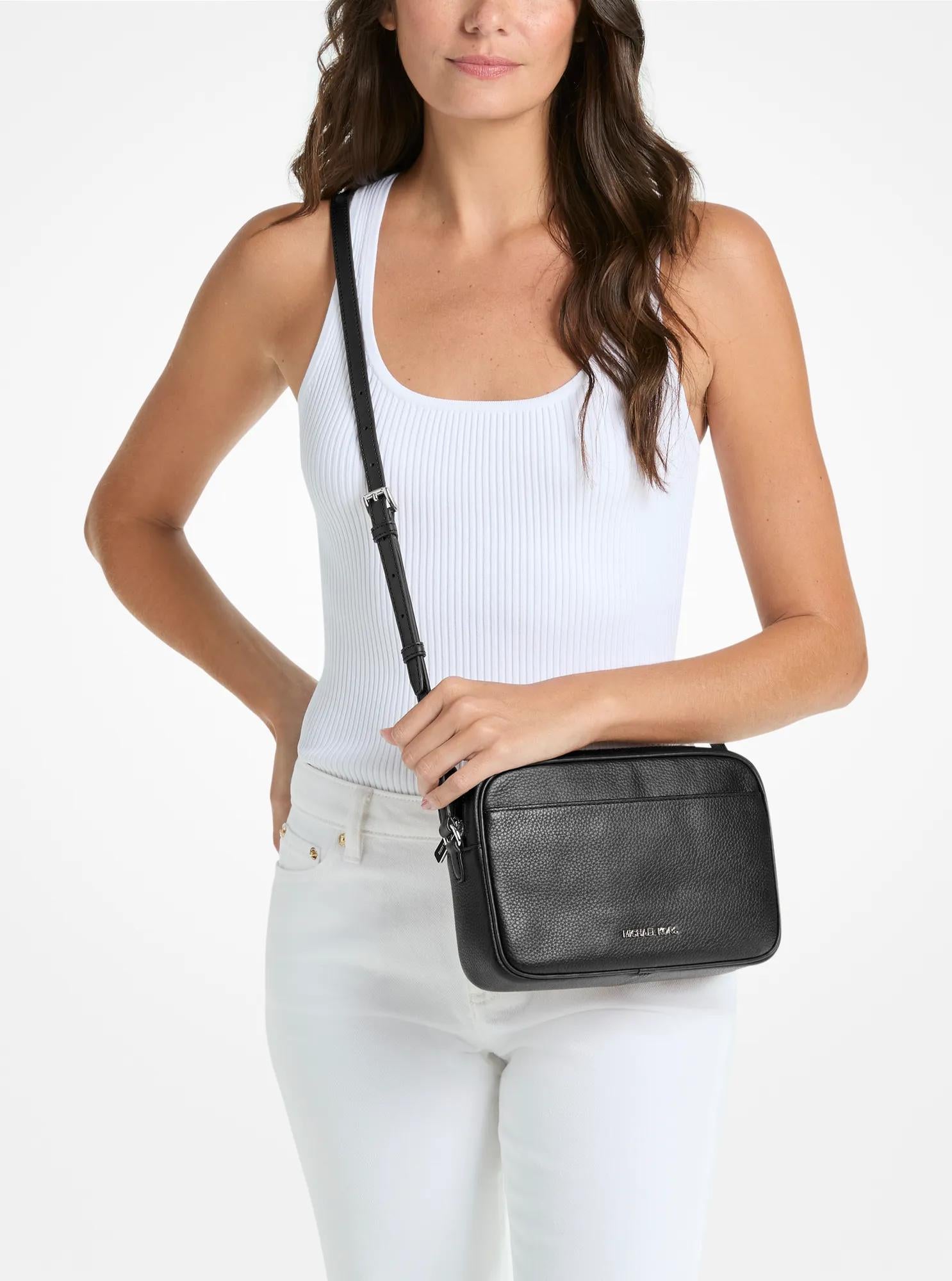 Bolso cruzado de cuero