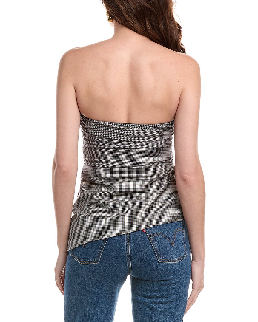 Top de mezcla de lana