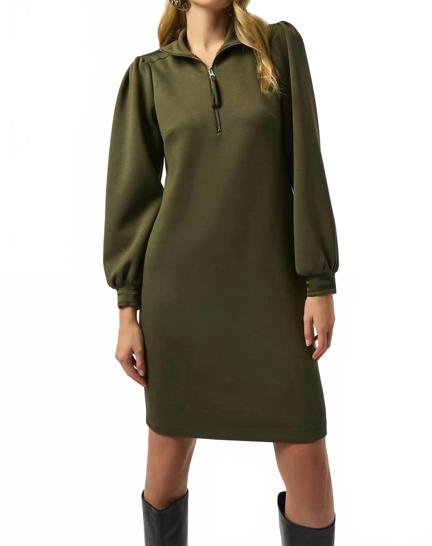 Vestido color caqui