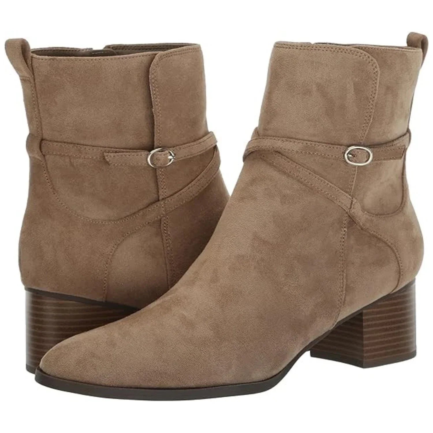 Botas de mujer color beige
