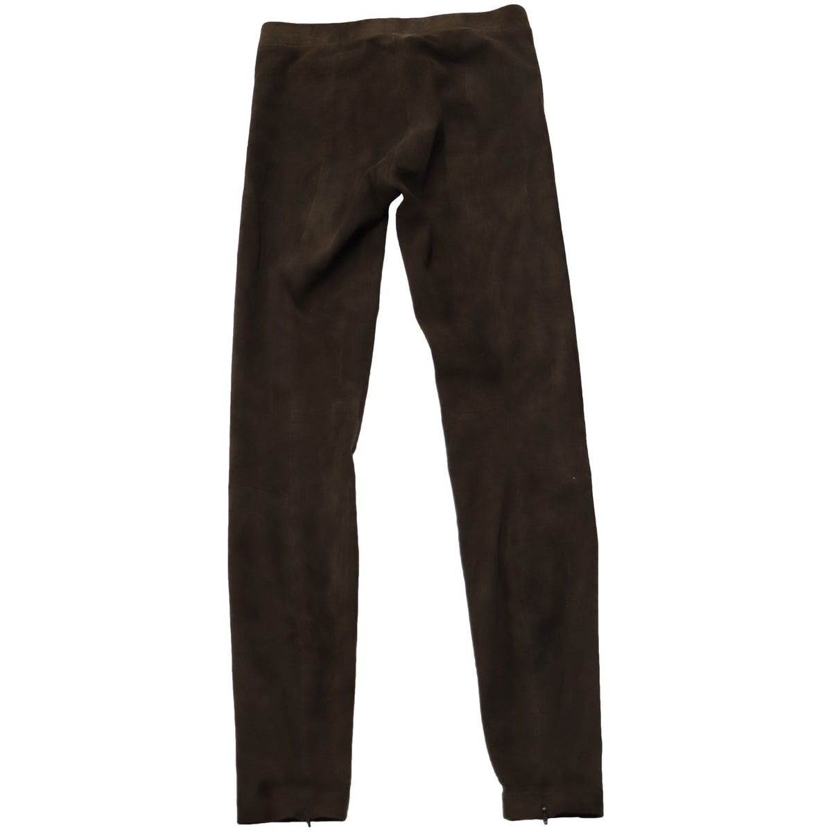 Pantalón de gamuza color café