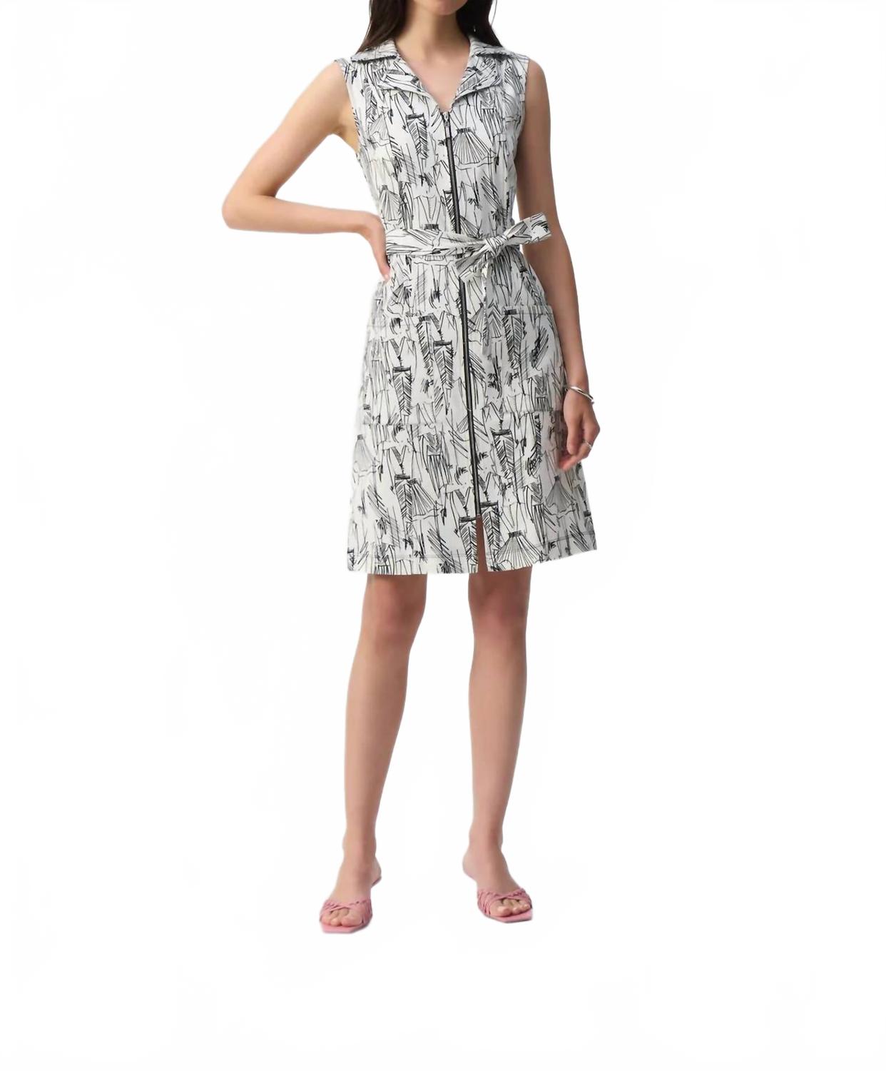 Vestido sin mangas color negro