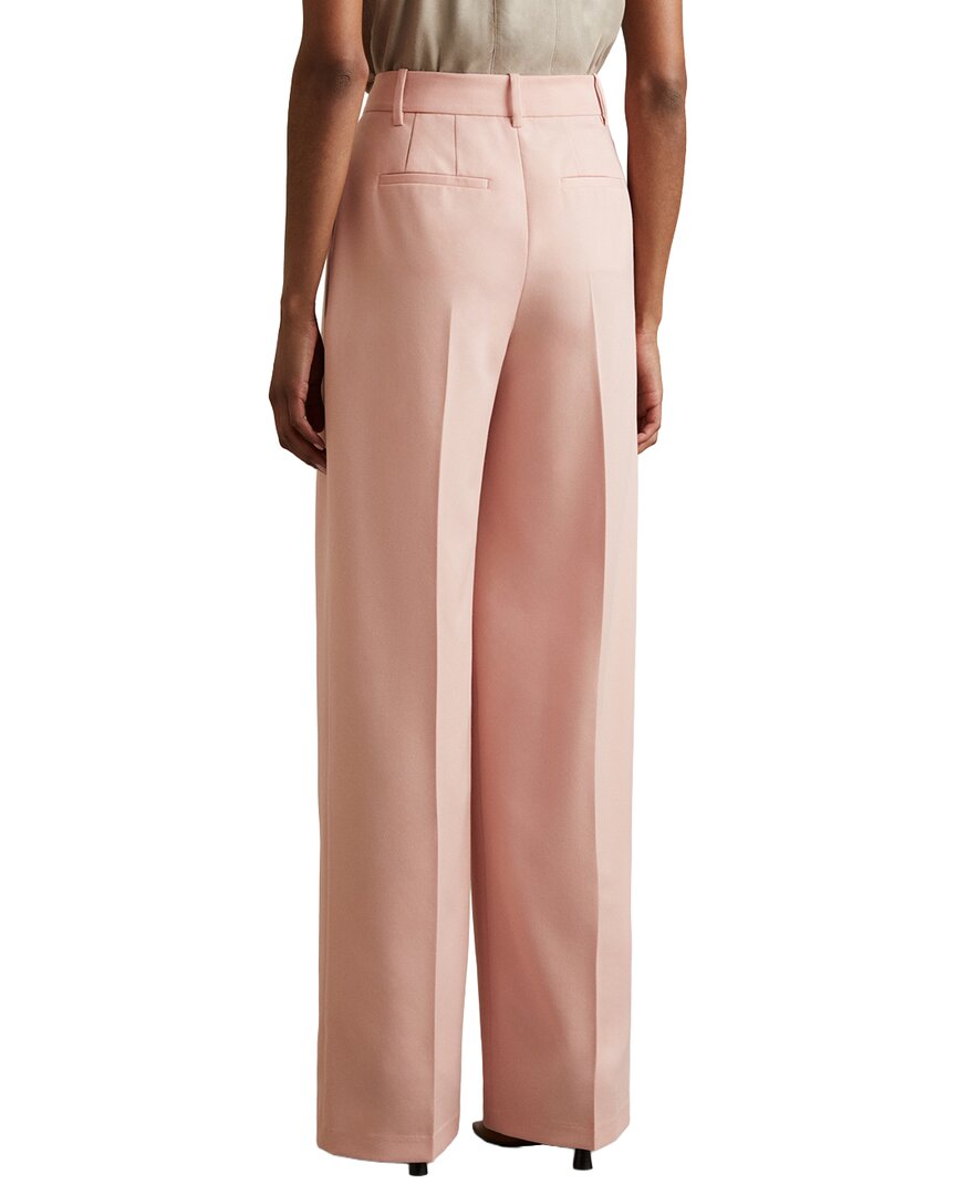 Pantalón de pierna ancha con pliegues