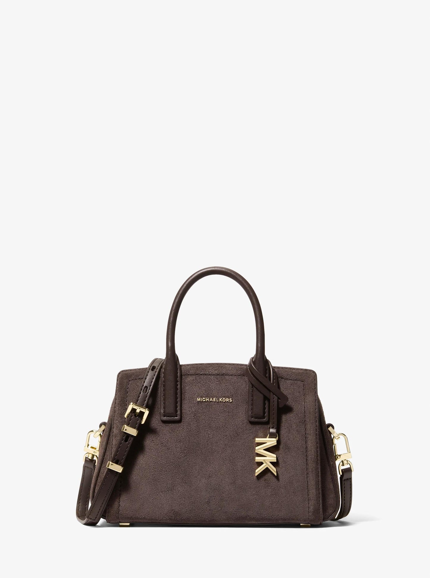 Bolso cruzado de gamuza