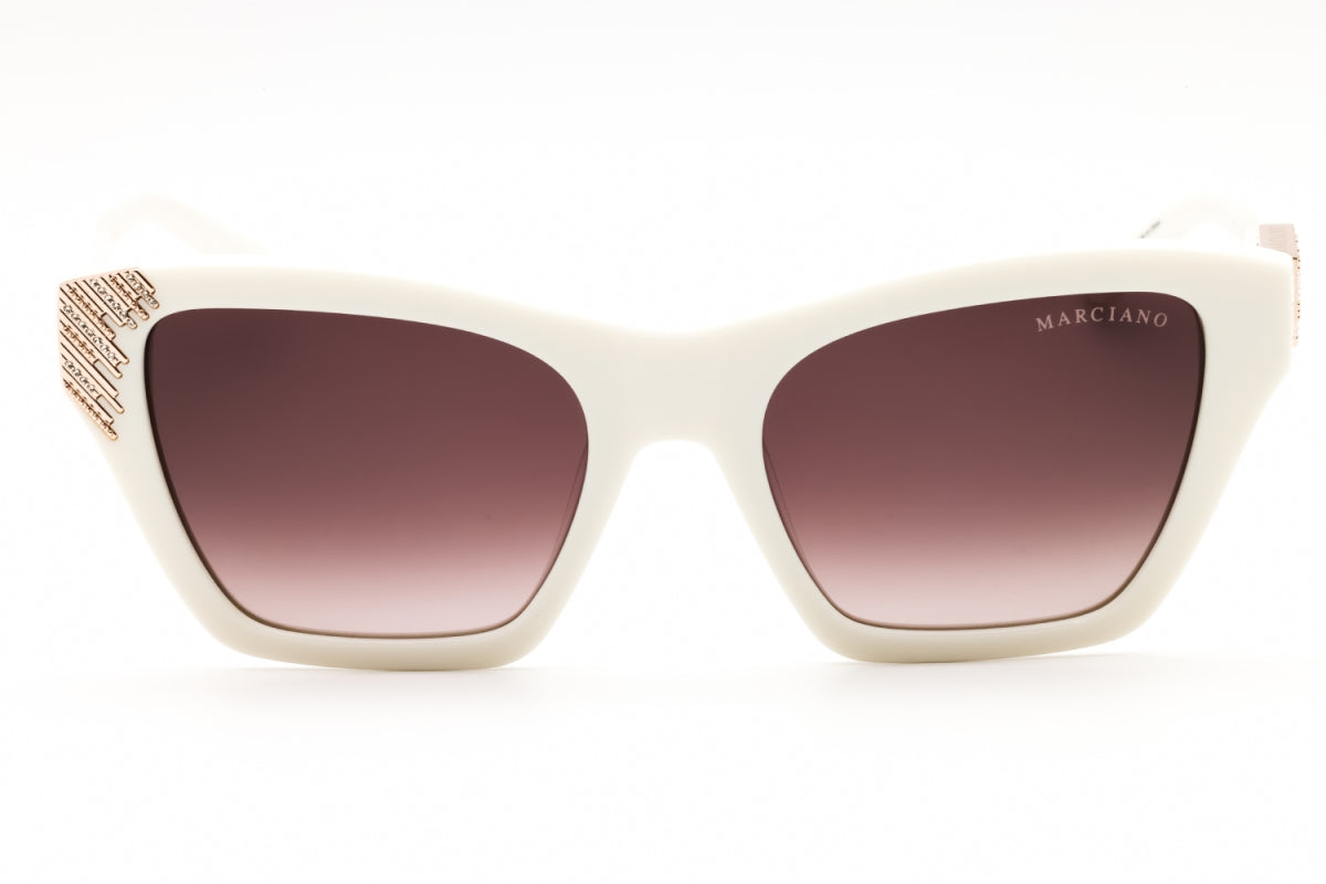 Gafas color blanco y café