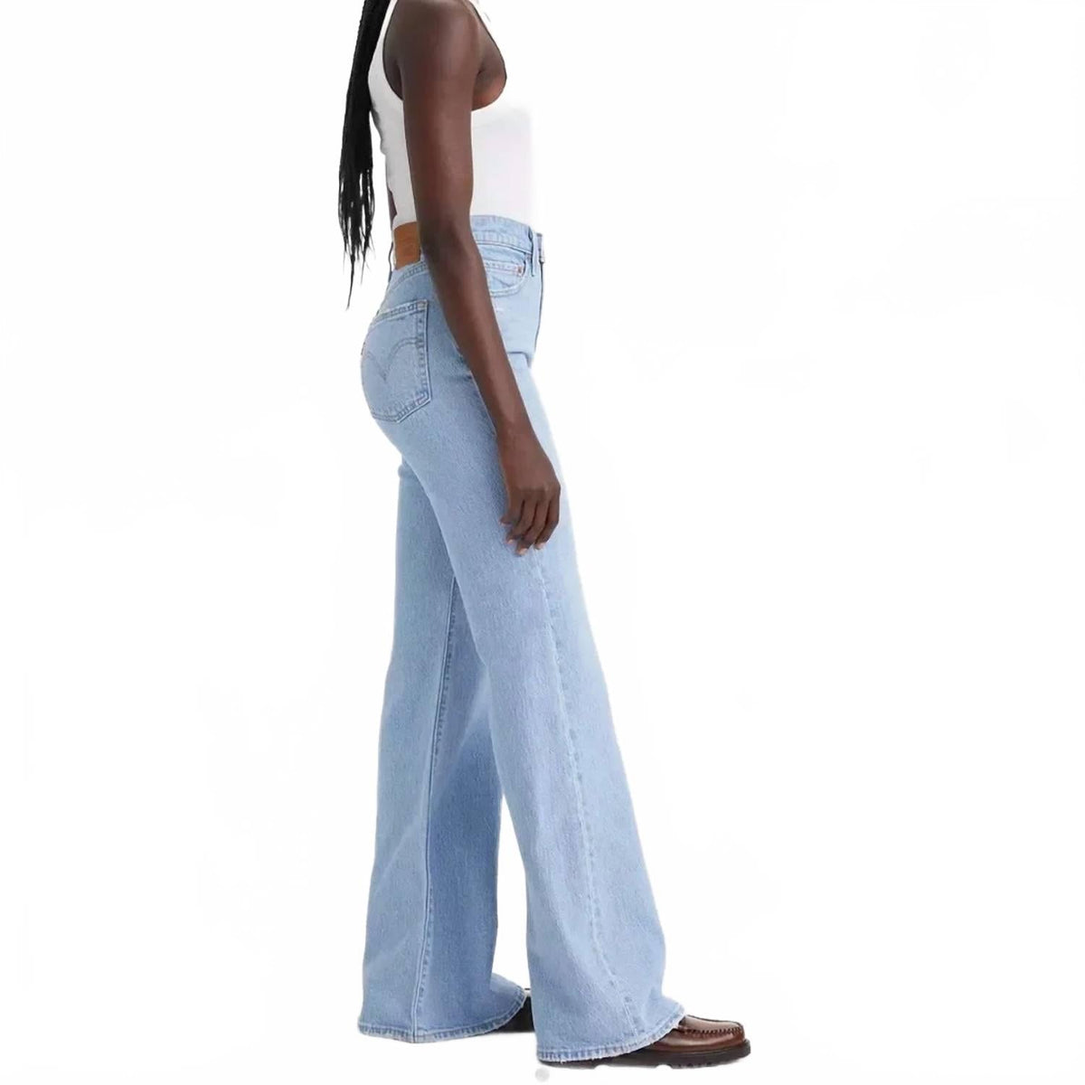 Jean de mujer color azul
