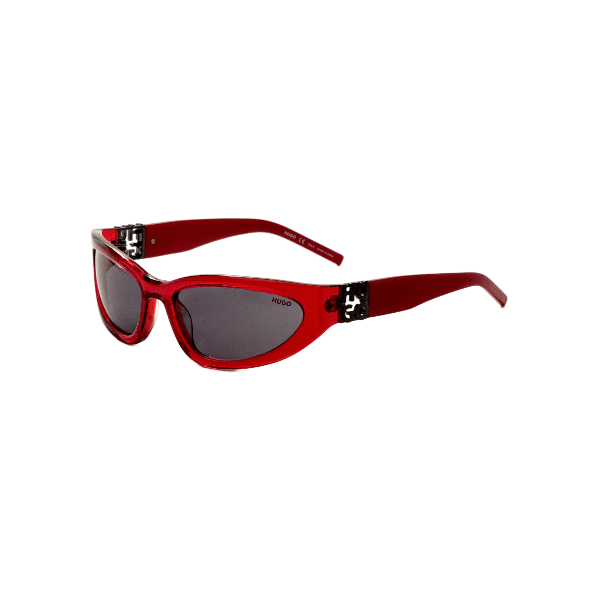 Gafas de sol de hombre 59 mm color rojo