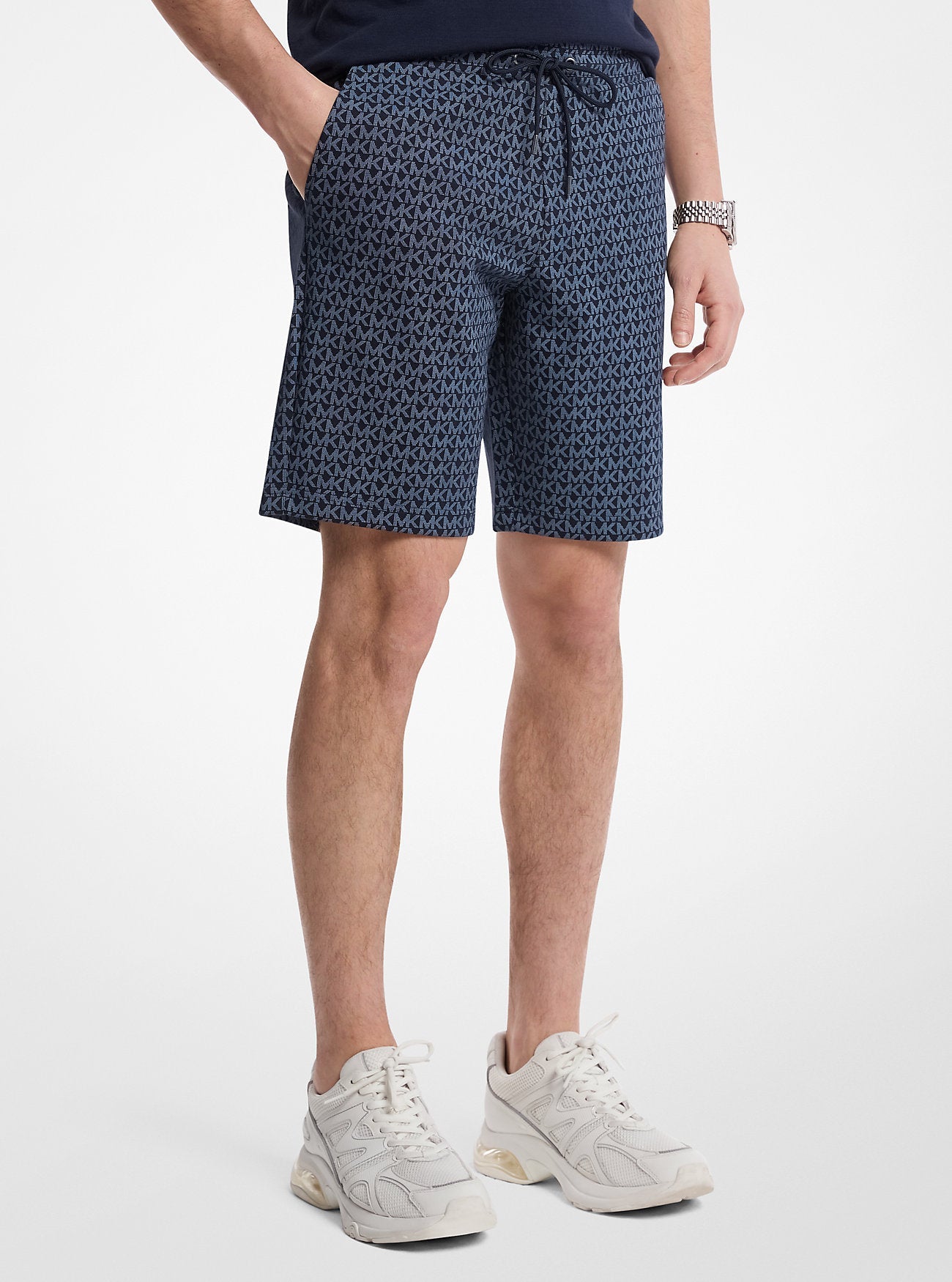 Short de mezcla de algodón