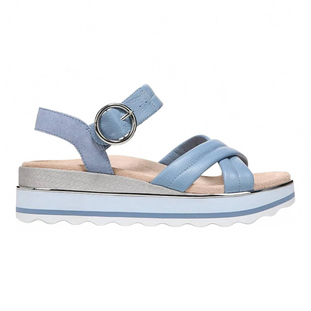 Sandalias de mujer color azul