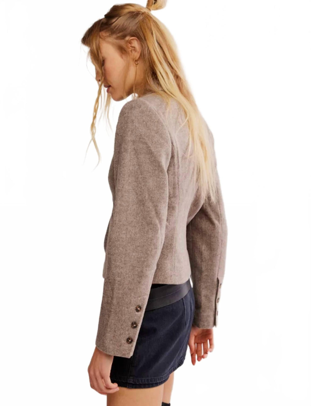 Blazer color marfil