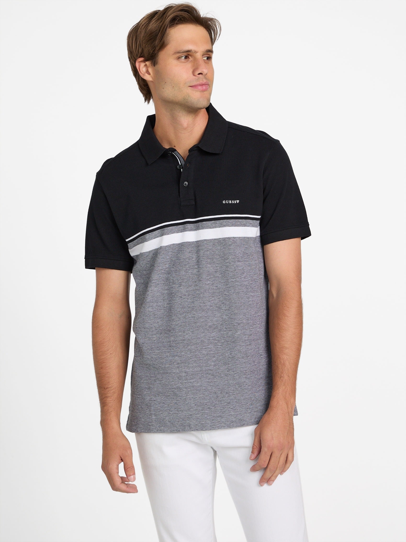 Polo a rayas