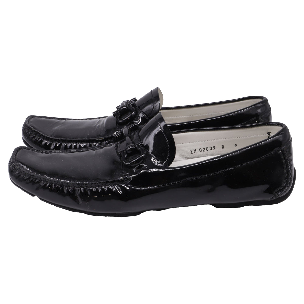 Mocasines de cuero color negro