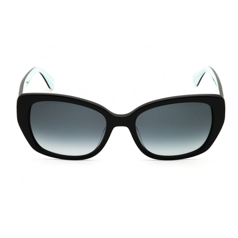 Gafas color gris oscuro y negro y verde
