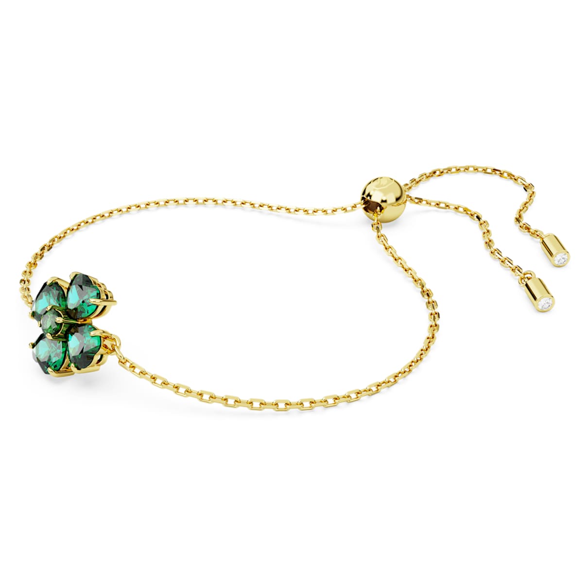 Pulsera color verde y dorado
