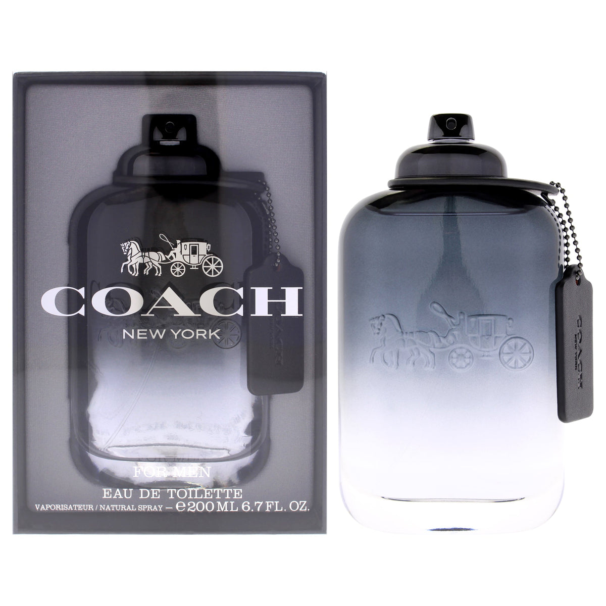 Perfume de hombre eau de toilette 6,7 oz