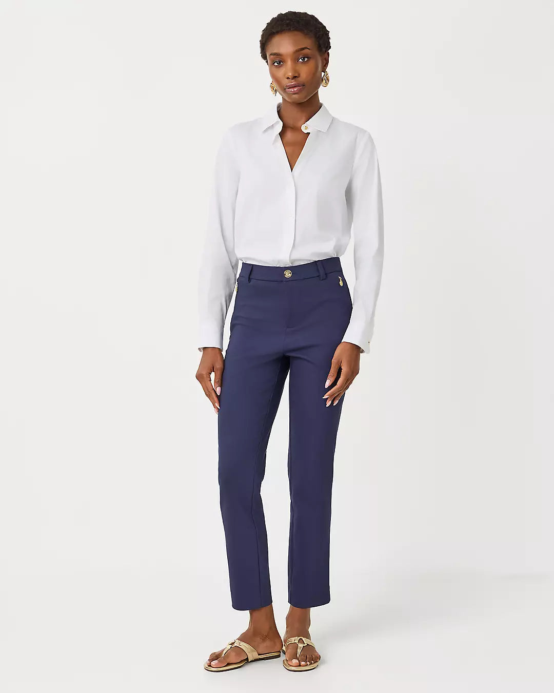Pantalón de tiro alto