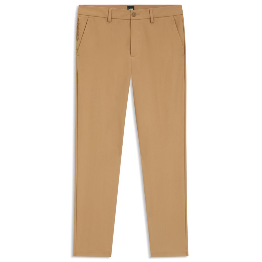 Pantalón de mezcla de algodón de corte ajustado