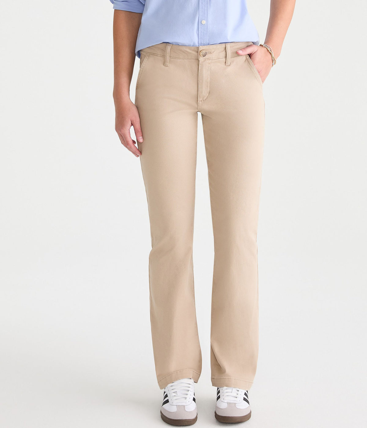 Pantalón de mujer color azul