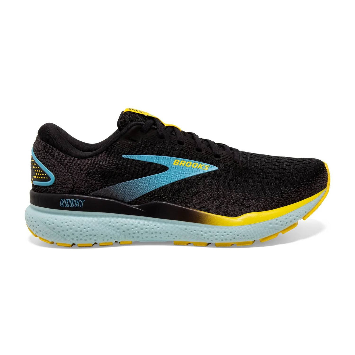 Tenis para correr de hombre color negro y azul