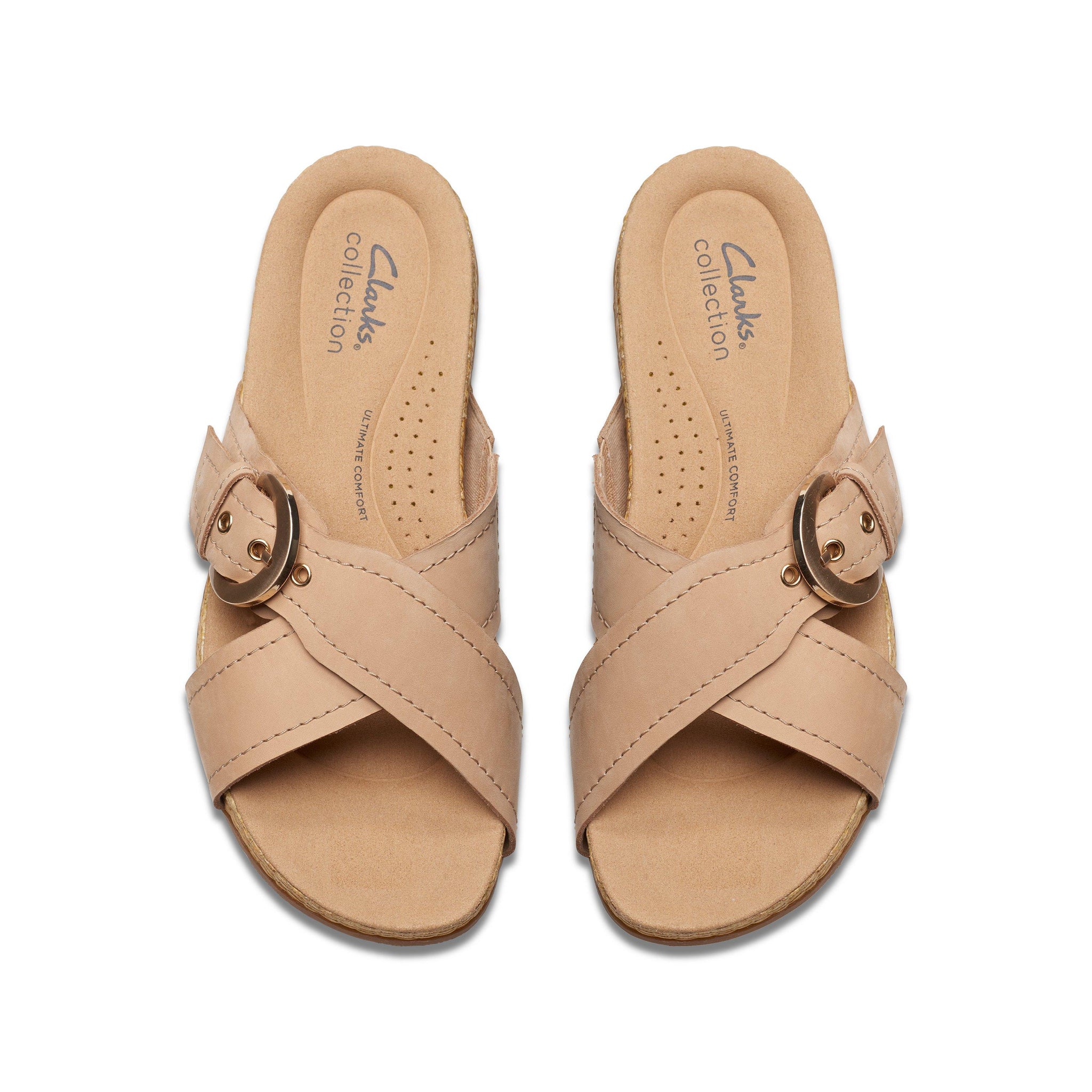 Calzado de nobuk color beige