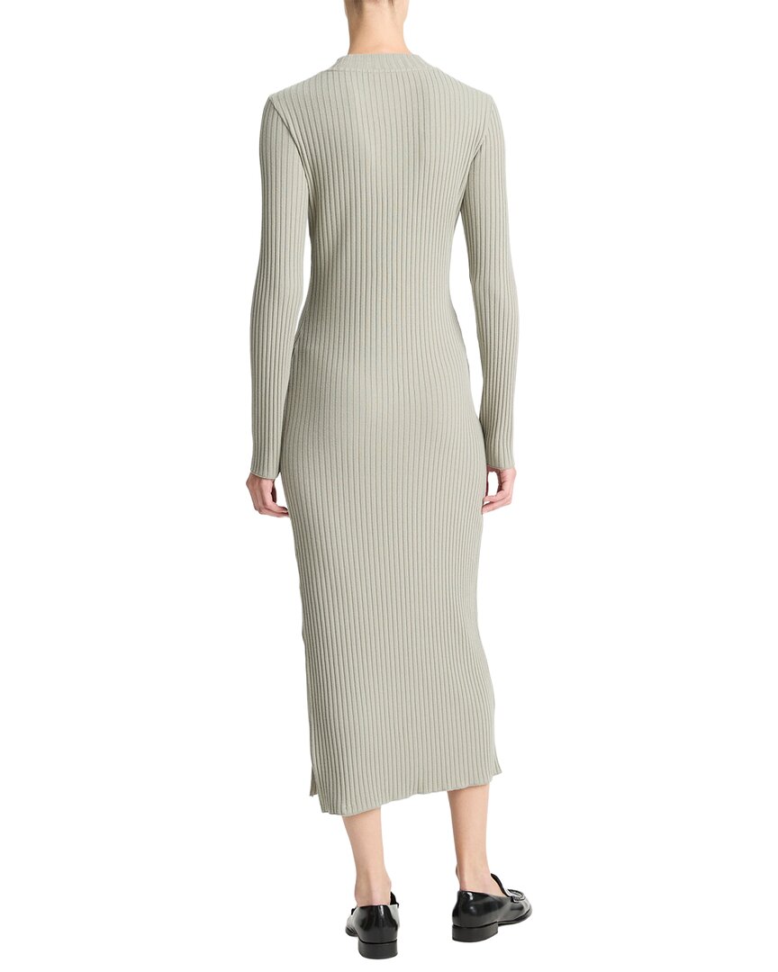 Vestido con cuello redondo