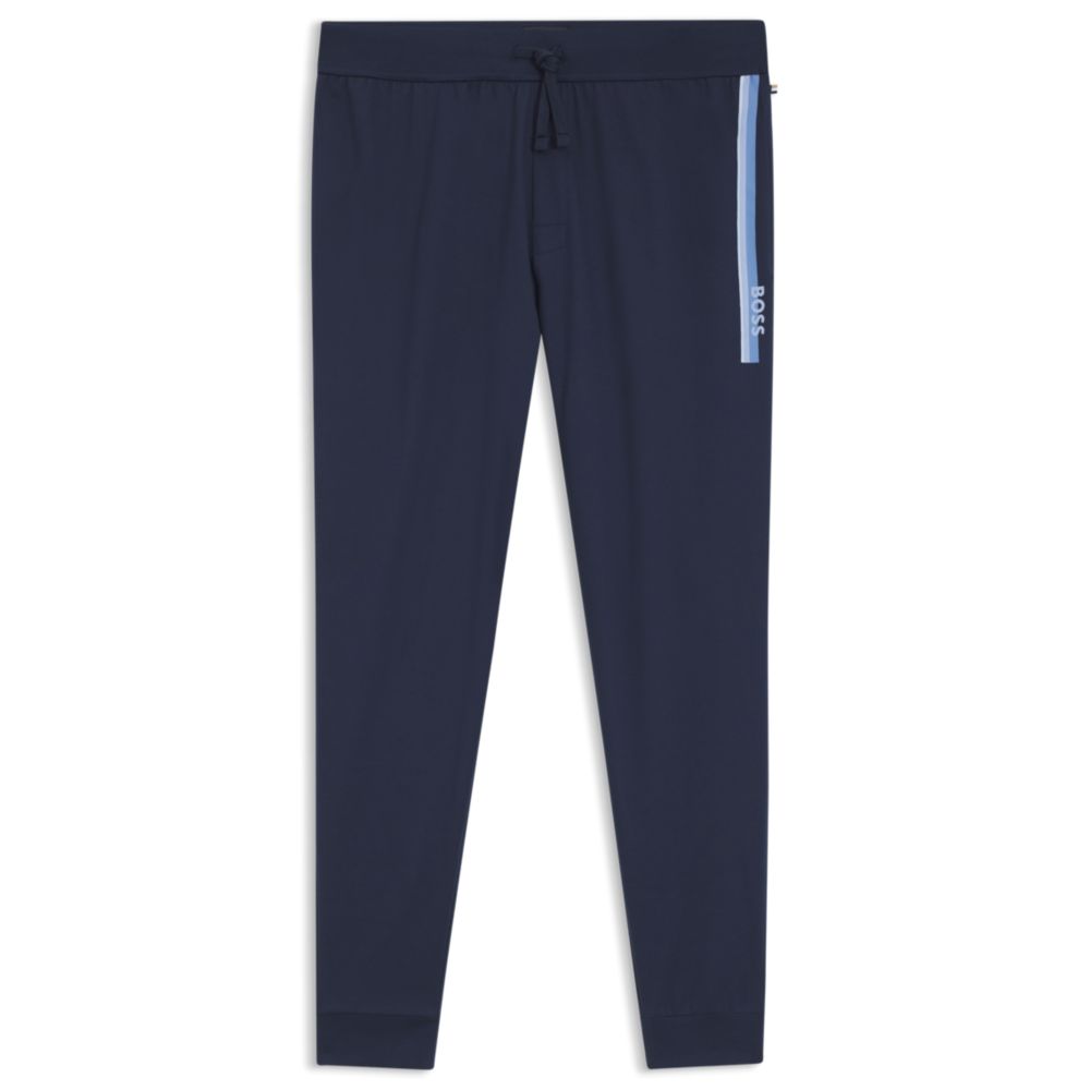 Pantalón deportivo de algodón a rayas