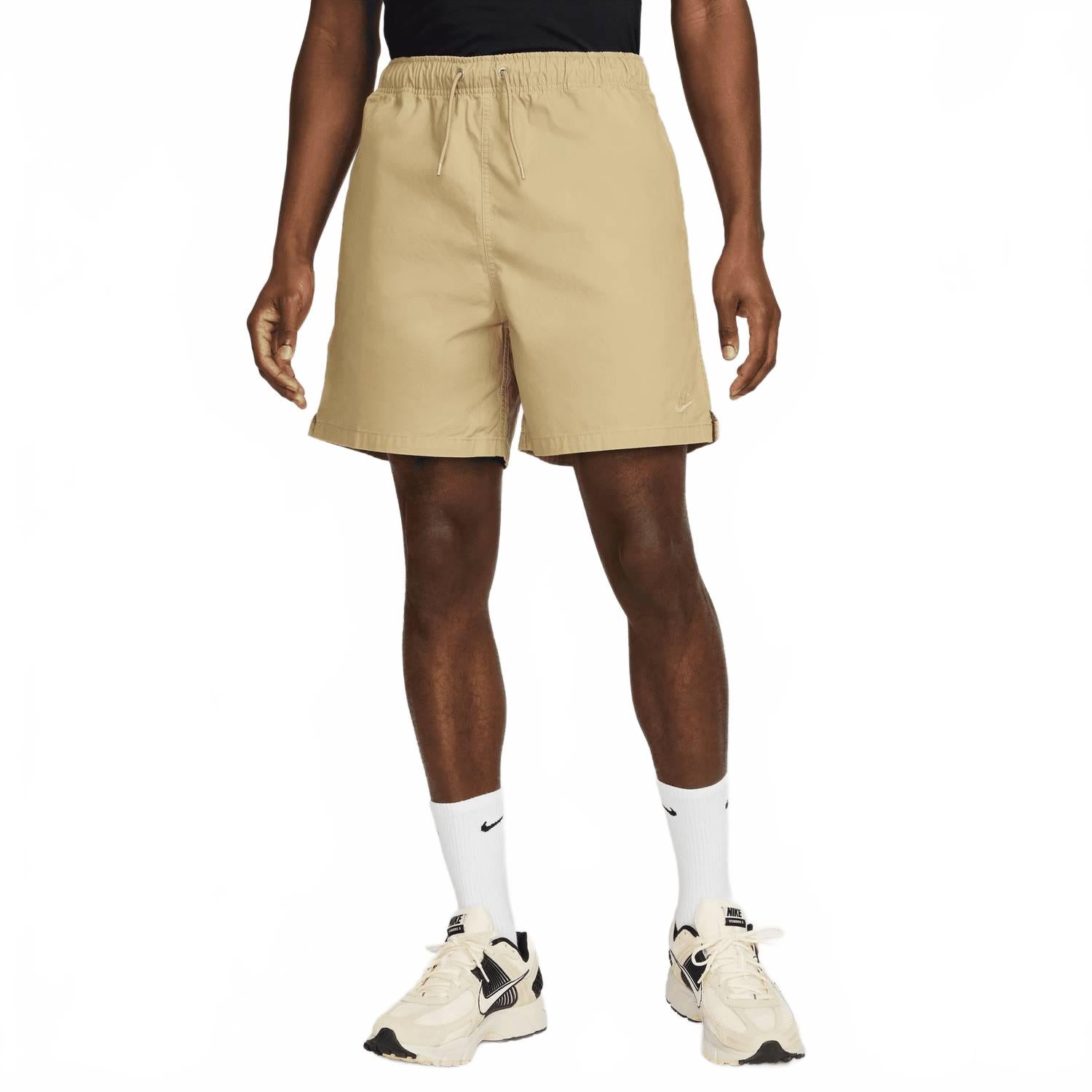 Short color beige