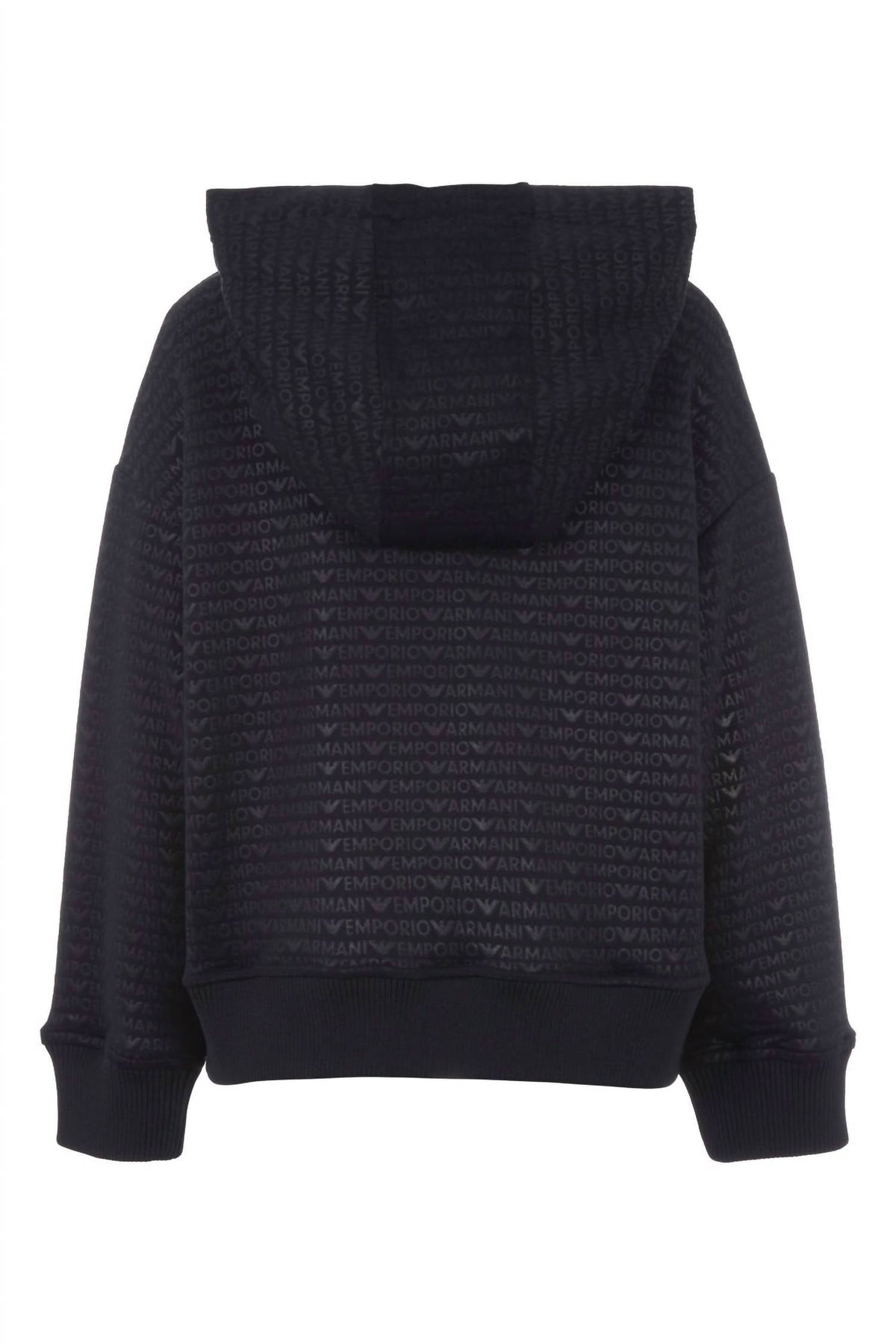 Buzo con capucha para niño color negro