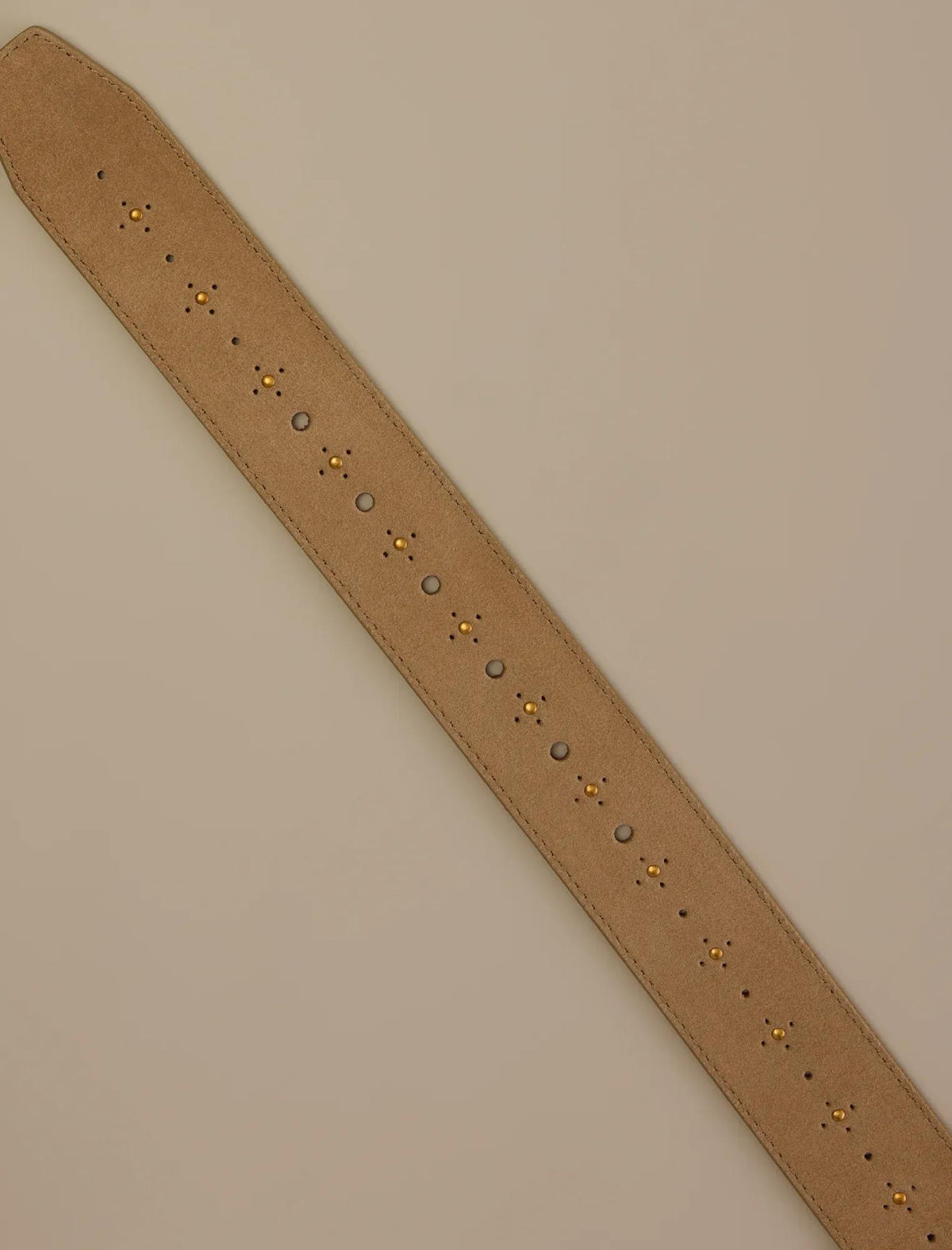 Cinturón de gamuza