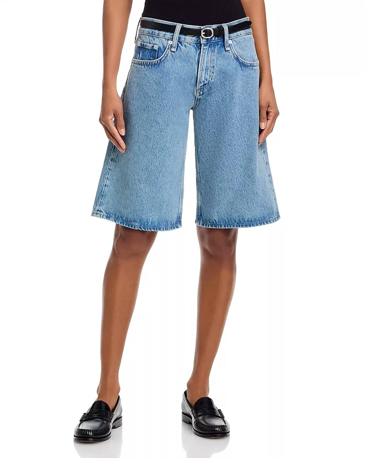 Short de mezclilla color azul