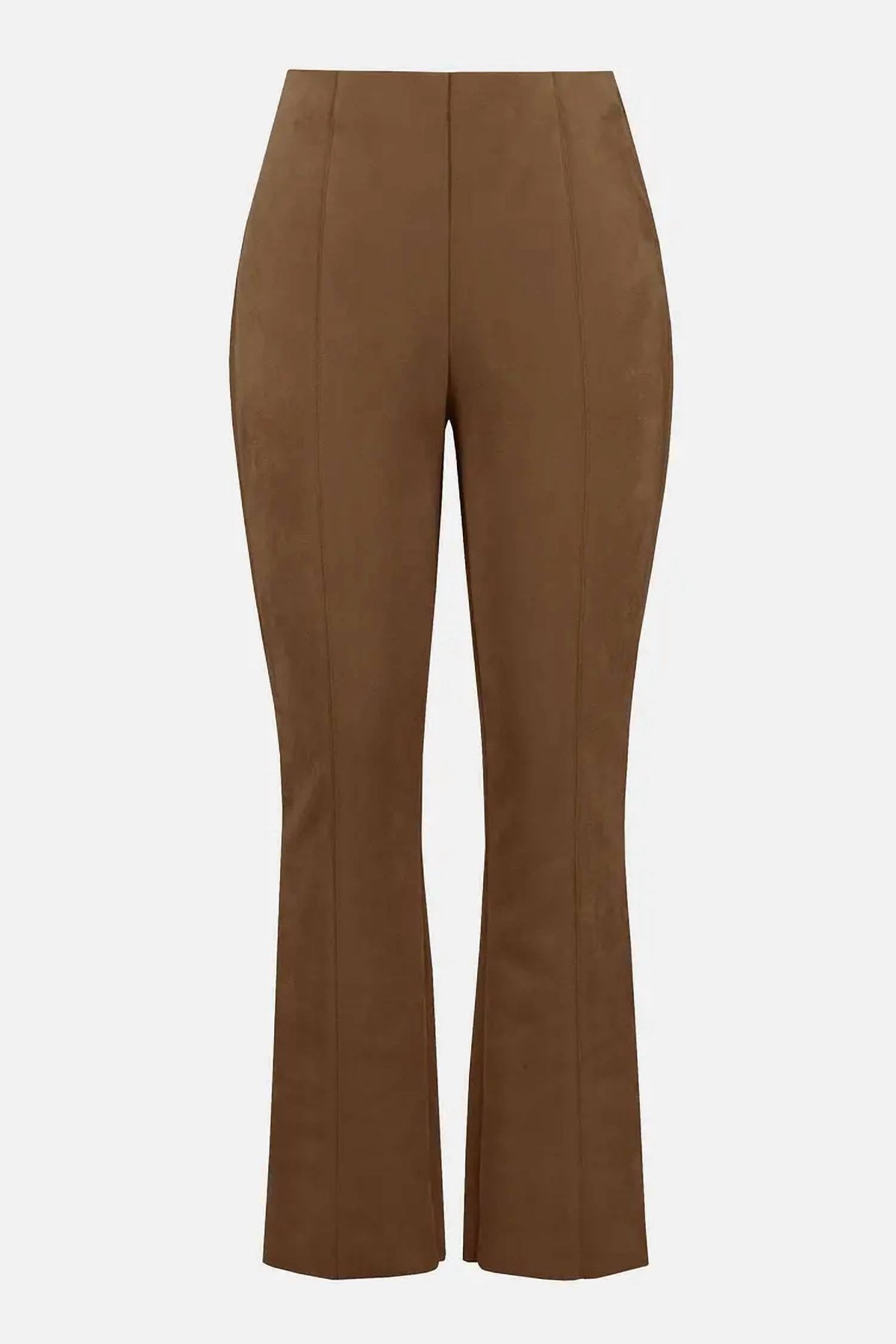 Pantalón de gamuza color café