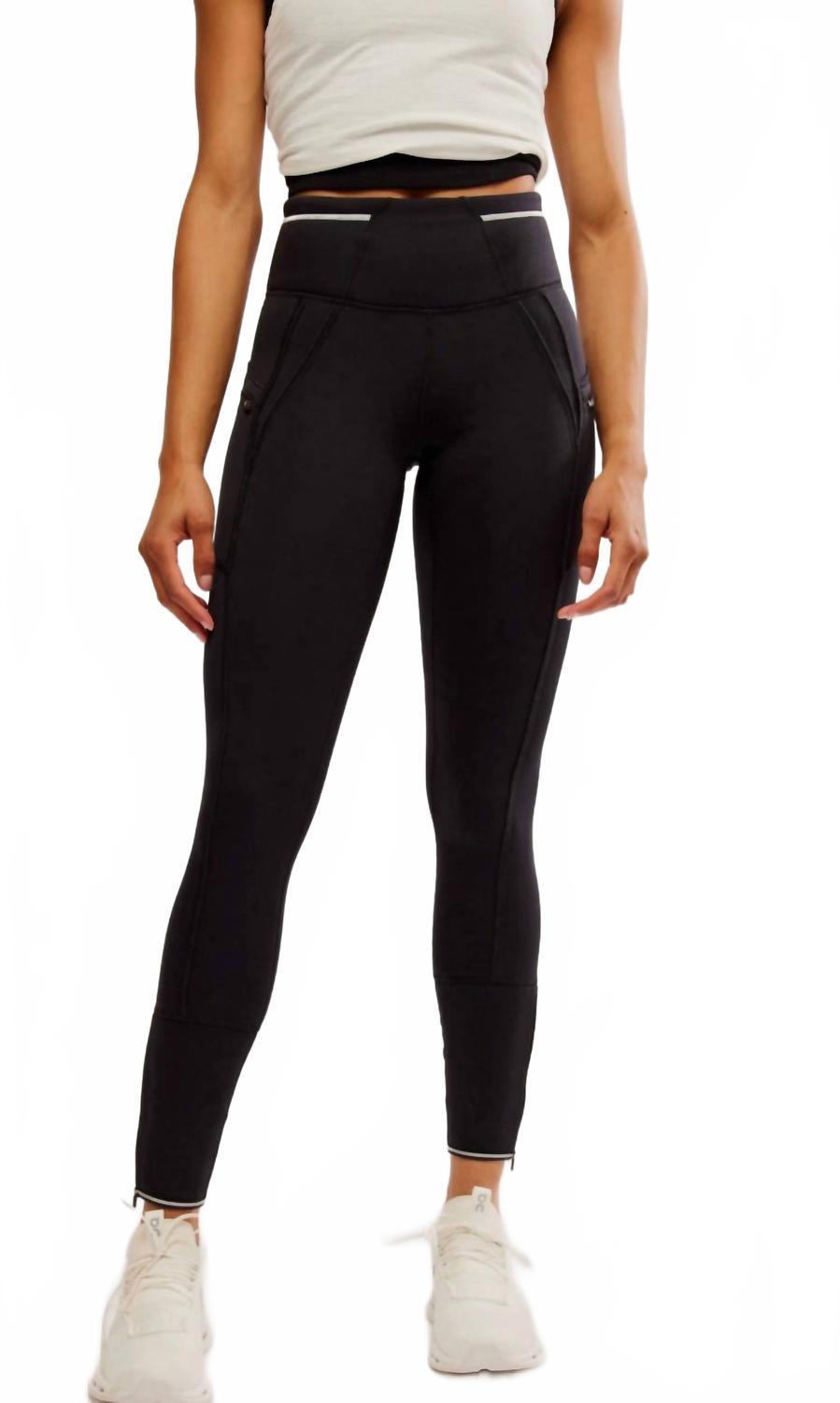 Leggings color negro