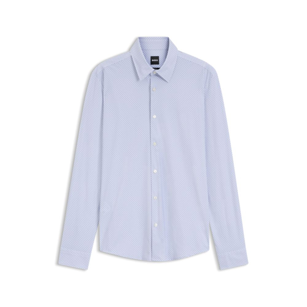 Camisa de corte ajustado con estampado