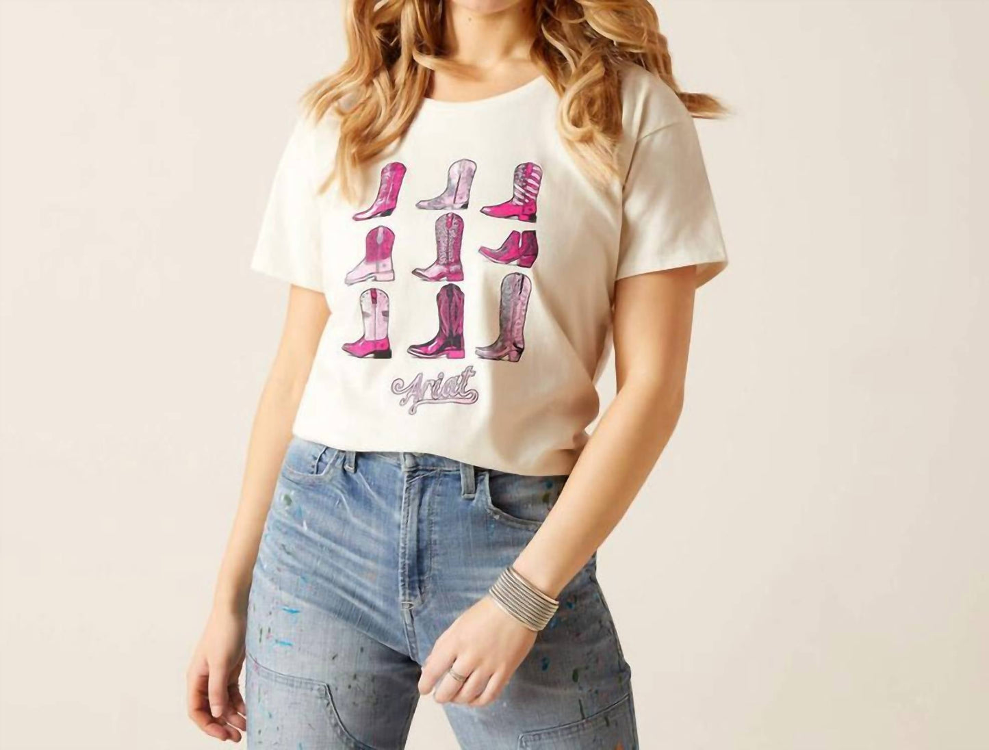 Camiseta para niña color blanco